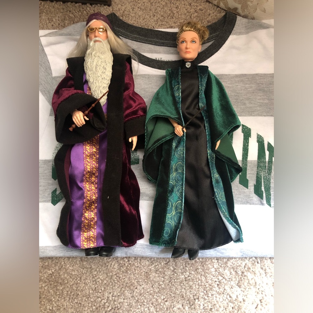 Harry Potter Mattel Dolls Professors Set of 2